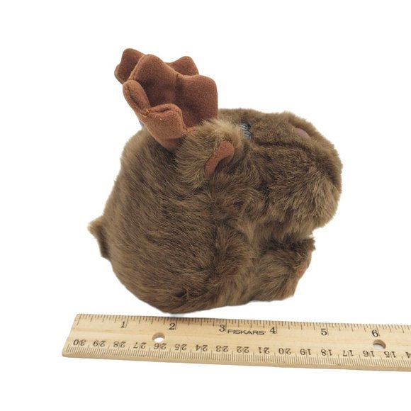 Vtg Puffkins Swibco GUS THE MOOSE Plush ANIMAL 1994 w/Tags 5" Woodland Mini Toy - Picture 8 of 9